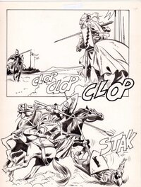 Leone Frollo - Planche de Lucifera - Comic Strip