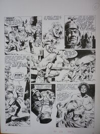 Carlo Marcello - Marcello - Planche de Taranis - Comic Strip