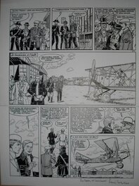 Francis Carin - Victor Sackville - Planche originale