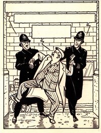 Edgar Pierre Jacobs - 1953, Blake et Mortimer, La Marque Jaune - Comic Strip