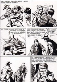Jean Pape - Planche de la série Sergent O'Brien - Comic Strip