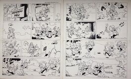 Greg - Greg/les aventures d'Achille Talon - Planche originale