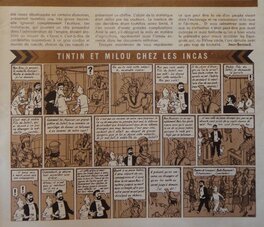 Publication suisse de 1949 dans L'Echo illustré qui prépubliait déjà Tintin depuis le début des années trente !