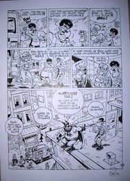Stédo - Les pompiers - Comic Strip