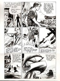 Claude Pascal - Claude PASCAL: Planche originale 11 de Chevalier Biscaye - Comic Strip