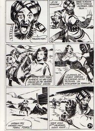 Claude-Henri Juillard - Planche de la série Ferry Tempête - Comic Strip