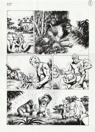 Carlo Marcello - Marcello : Planche de Captain York - Comic Strip