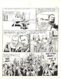 Comic Strip - Forton : Planche de l'Histoire de France en Bandes dessinées (Henri IV)