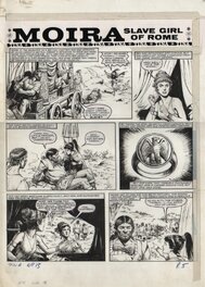 Alberto Salinas - Salinas : MOIRA SLAVE GIRL OF ROME Planche 5 parue dans Tina 13 - Comic Strip
