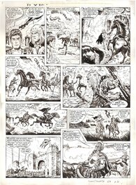 Francisco Solano Lopez - Solano LOPEZ : Planche Adam Eterno 1972 - Comic Strip