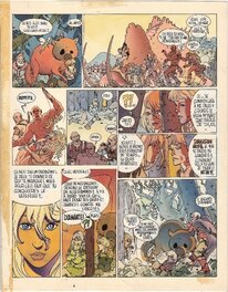 Arno - Arno : Mise en couleur originale planche d'Alef-Thau - Planche originale