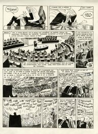 Planche originale - Blain, Quai d'Orsay