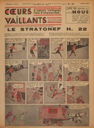 L'hebdomadaire Coeurs Vaillants de 1938 en question L'hebdomadaire Coeurs Vaillants de 1938 en question