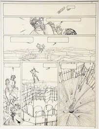 Schuiten, Nogegon, planche 8 (plus crayonné et ébauche)