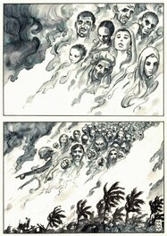 Manara, Amnesty International, Au secours! (diptyque, p2)