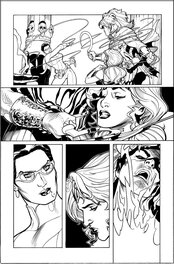 Terry Dodson - Planche originale de Terry et Rachel Dodson - Planche originale