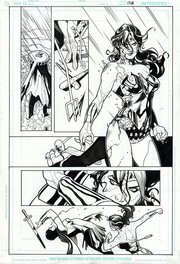 Terry Dodson - Planche originale de Terry et Rachel Dodson - Planche originale