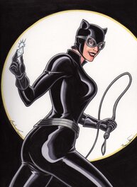 Brendon & Brian Fraim - Catwoman - Original Illustration