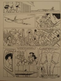 Daniël Desorgher - Jimmy Tousseul - Planche originale