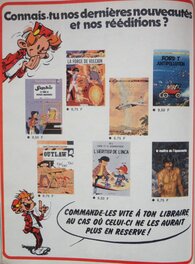 Publicité dans les pages intérieures d'un journal Spirou de 1973 !