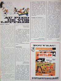 Une autre pub dans les pages du journal Spirou d'époque