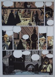 Patrice Pellerin - Pellerin/la Mission/mise en couleur - Planche originale