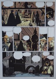 Patrice Pellerin - Pellerin/la Mission/mise en couleur - Planche originale