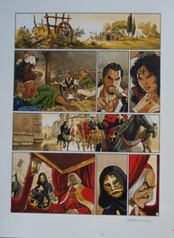 Enrico Marini - Le Scorpion - Tome 2 - Planche 7 - Planche originale