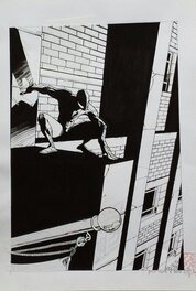 Olivier Vatine - Spiderman - Illustration originale