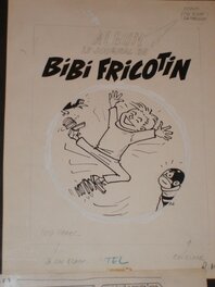 Pierre Lacroix - Bibi fricotin - Couverture originale