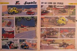 La publication dans les pages du Journal Spirou de 1971