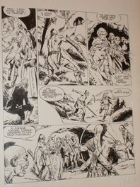 Carlo Marcello - Le dernier des mohicans - Planche originale