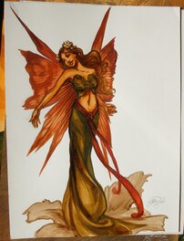 Gwendal Lemercier - Fée - Illustration originale