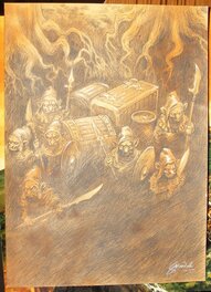 Gwendal Lemercier - Nain - Illustration originale