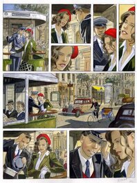 Jean-Pierre Gibrat - Gibrat - le vol du corbeau - Comic Strip