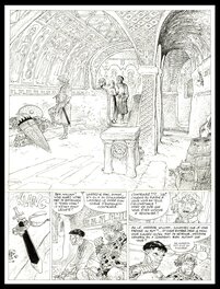 Planche originale - Tours de Bois-Maury : 08. Le Seldjouki