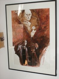 Guillaume Sorel - L'ombre d'un vampire Sorel - Original Illustration
