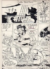 Norbert Fersen - Fersen - Big Houdy et Cap'tain Foc - Planche originale