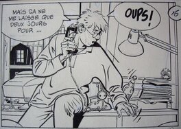 Alain Dodier - Case alternative JKJ Bloche - Comic Strip