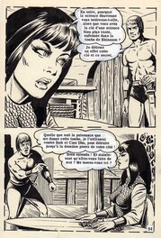 Alan Doyer - Planche 94 de La porte vers l'infini publiée dans Sidéral édité par Aredit - Comic Strip