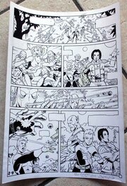 Chris Malgrain - Planche originale extraite du tome 1 "Les Apatrides" - Comic Strip