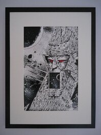 Philippe Druillet - Druillet - Space Art - Illustration originale