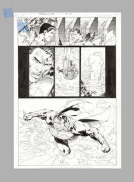 Jim Lee - SUPERMAN - Planche originale