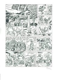 Fabrice Tarrin - Le Tombeau des Champignac Page 46 - Planche originale