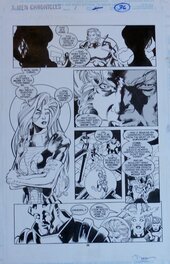 Terry Dodson - X men chronicles p 36 - Planche originale