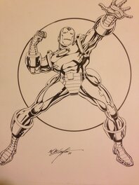 Bob Layton - Iron Man - Illustration originale