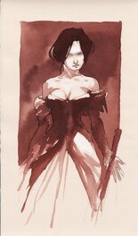 Fabrice Meddour - Blanche Neige - Original Illustration