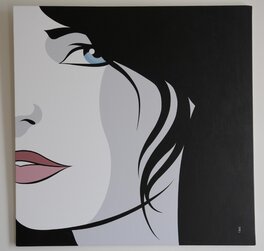 Walter Minus - Minus - Portrait de Femme n°2 - Original Illustration