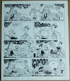 Henri Dufranne - Gag Pif de Gai Luron - Comic Strip