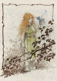 Régis Loisel - Pélisse ma quête - Original Illustration